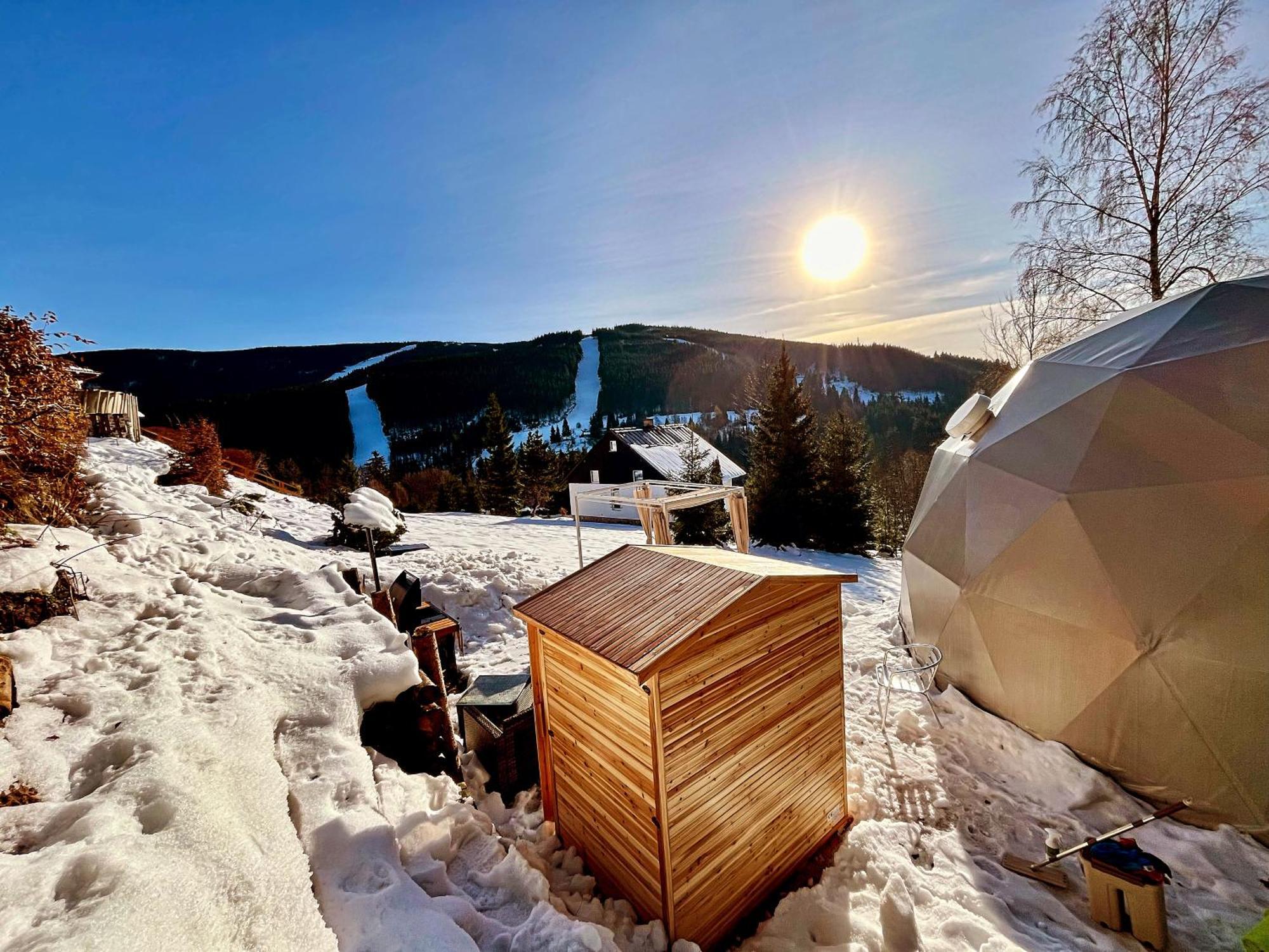 מלון Špindlerŭv Mlýn Glamping Spindl One&Only מראה חיצוני תמונה